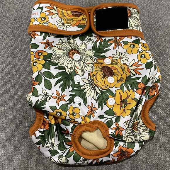 Langsprit Floral Large 3 Pair of Washable female Reuseable Dog Diapers n… - Picture 12 of 15